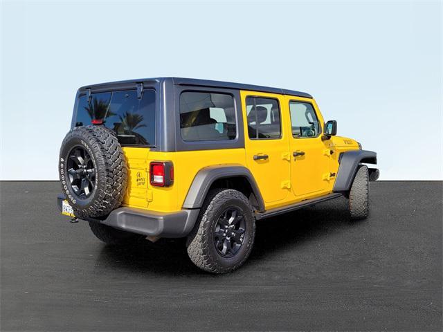 used 2021 Jeep Wrangler car, priced at $27,588