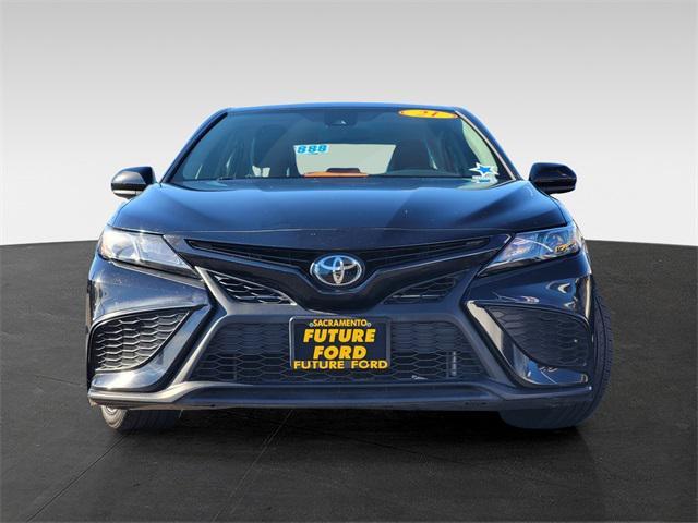 used 2021 Toyota Camry car, priced at $24,988