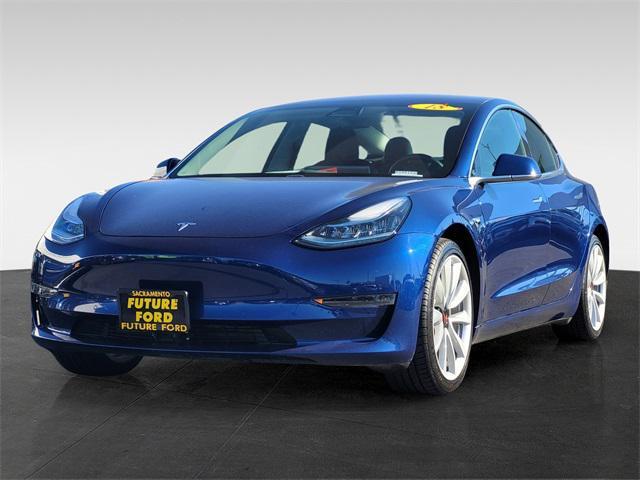 used 2018 Tesla Model 3 car, priced at $25,988