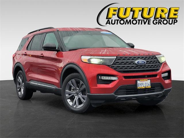 used 2021 Ford Explorer car, priced at $30,988