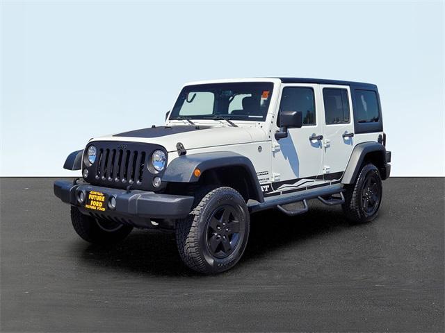 used 2017 Jeep Wrangler Unlimited car, priced at $25,988