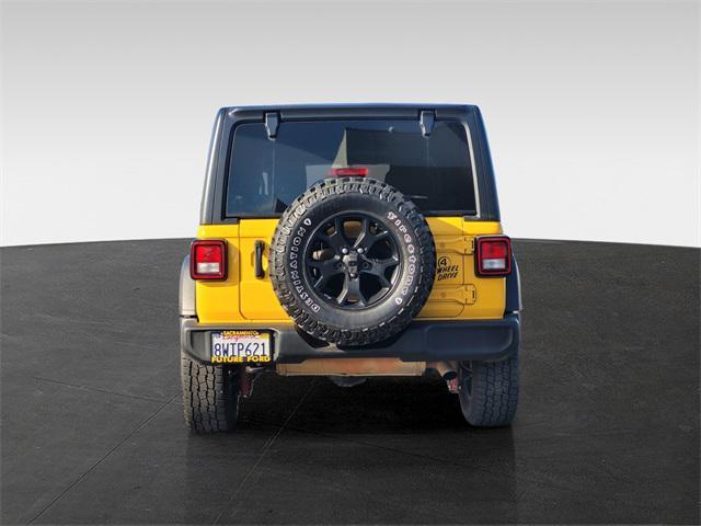 used 2021 Jeep Wrangler car, priced at $27,988