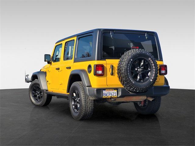 used 2021 Jeep Wrangler car, priced at $27,988