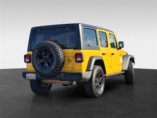 used 2021 Jeep Wrangler car, priced at $27,988