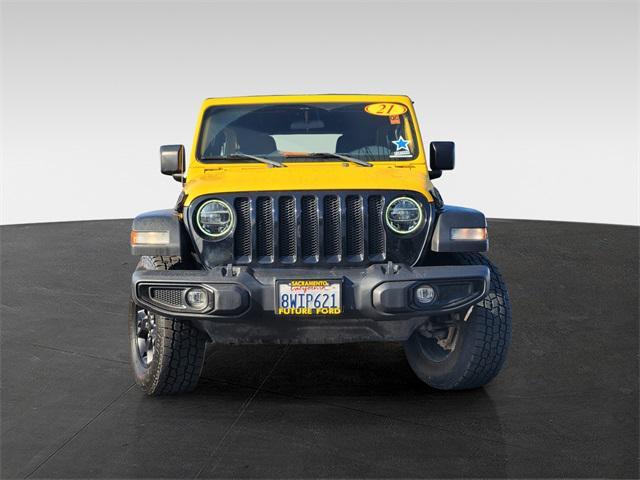 used 2021 Jeep Wrangler car, priced at $27,988