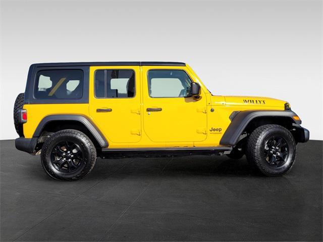 used 2021 Jeep Wrangler car, priced at $27,988