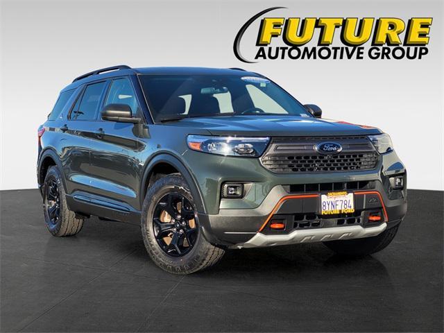 used 2021 Ford Explorer car, priced at $34,588