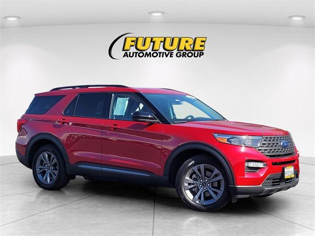 used 2022 Ford Explorer car, priced at $35,588