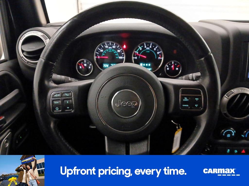 used 2016 Jeep Wrangler car, priced at $18,998
