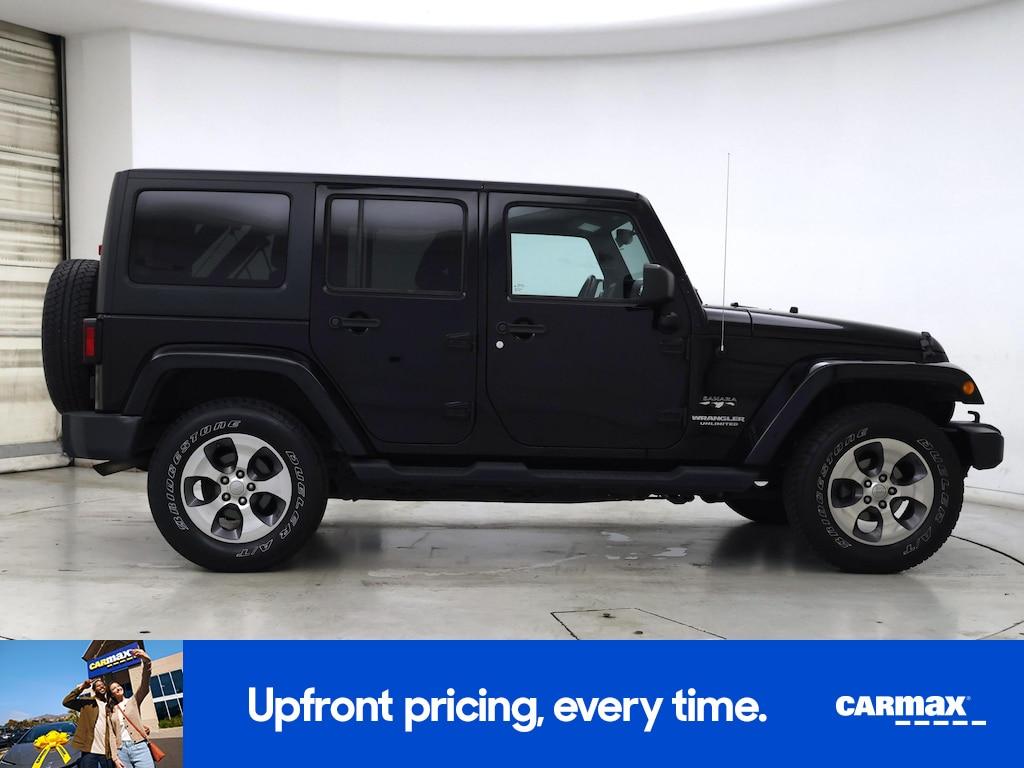 used 2016 Jeep Wrangler car, priced at $18,998