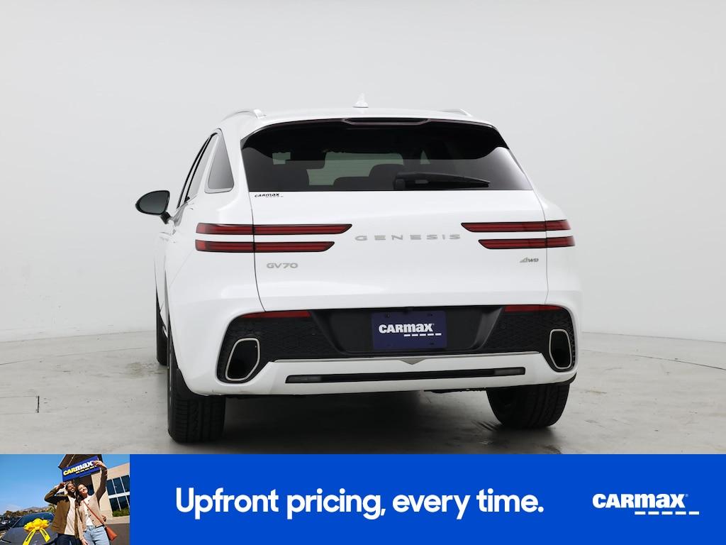 used 2023 Genesis GV70 car, priced at $38,998