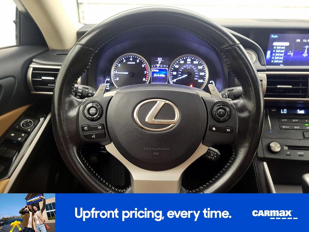 used 2016 Lexus IS 200t car, priced at $16,998