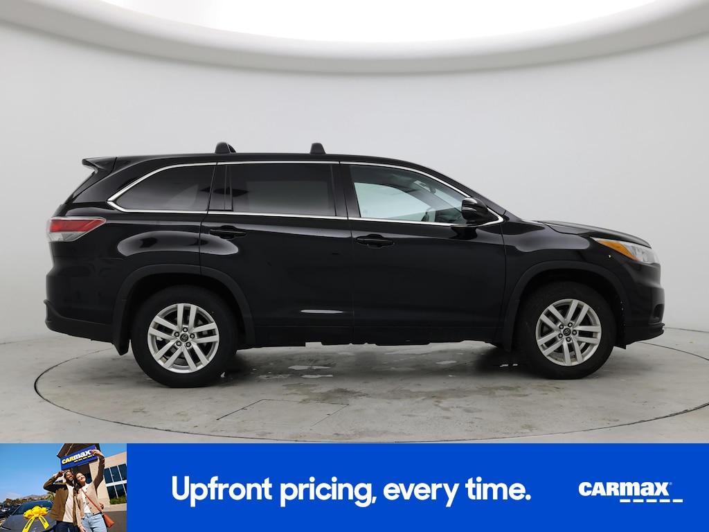 used 2016 Toyota Highlander car, priced at $19,998