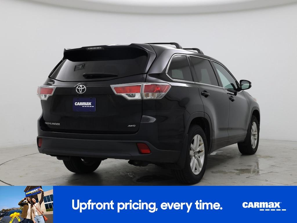 used 2016 Toyota Highlander car, priced at $19,998