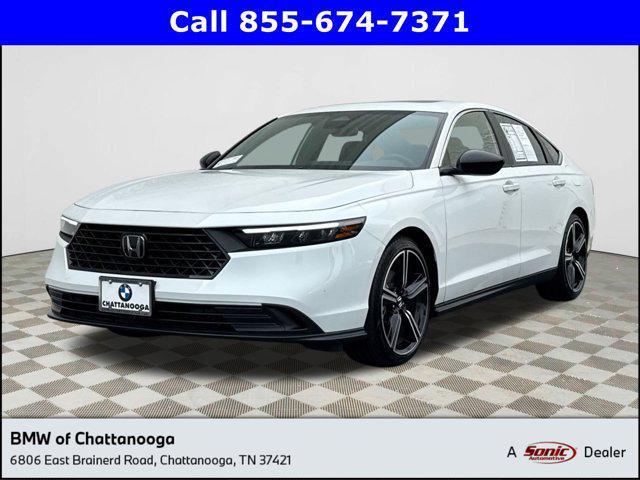 used 2025 Honda Accord Hybrid car, priced at $29,998