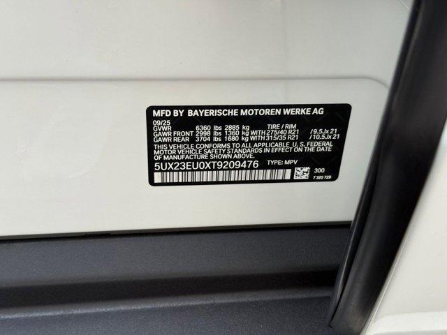 new 2026 BMW X5 car, priced at $75,775