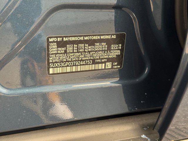 new 2026 BMW X3 car, priced at $58,285