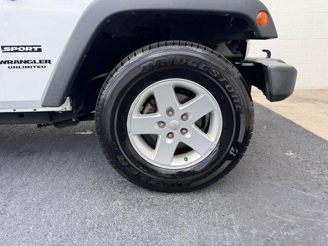 used 2016 Jeep Wrangler Unlimited car, priced at $15,999
