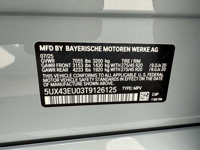 new 2026 BMW X5 PHEV car, priced at $86,925