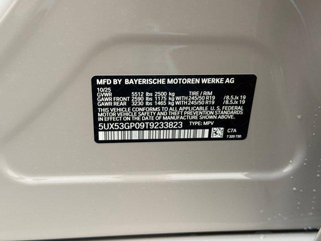 new 2026 BMW X3 car, priced at $61,485