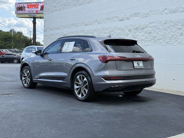 used 2021 Audi e-tron car, priced at $24,199