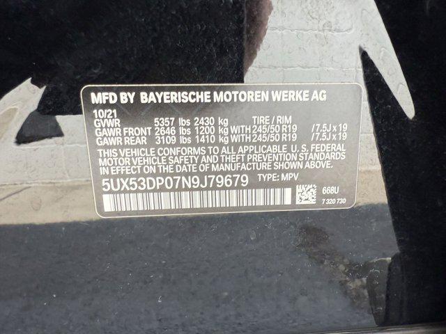 used 2022 BMW X3 car, priced at $28,998