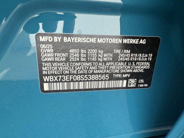 new 2025 BMW X1 car, priced at $50,080