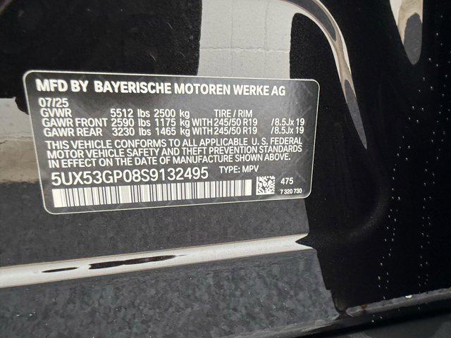 new 2025 BMW X3 car, priced at $54,560