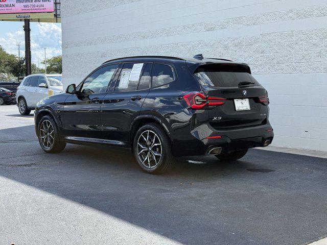 used 2024 BMW X3 car, priced at $37,998