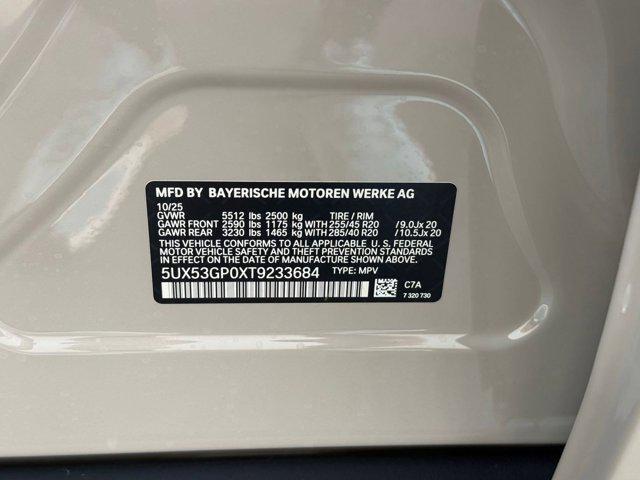 new 2026 BMW X3 car, priced at $57,035