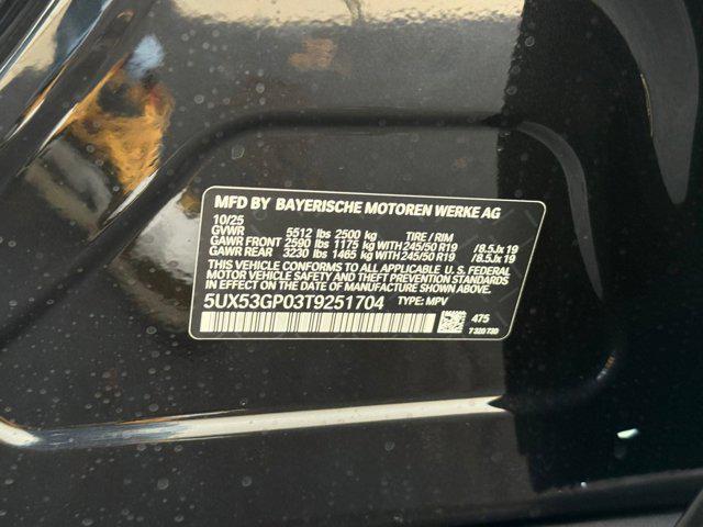 new 2026 BMW X3 car, priced at $56,175