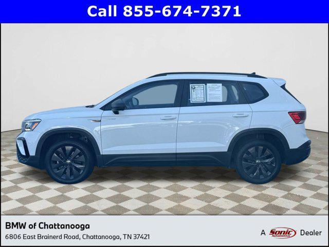used 2022 Volkswagen Taos car, priced at $18,396