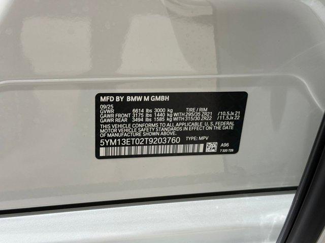 new 2026 BMW X5 M car, priced at $141,110