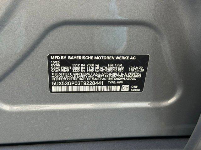 new 2026 BMW X3 car, priced at $58,335