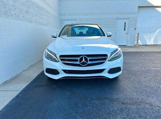 used 2017 Mercedes-Benz C-Class car, priced at $14,999