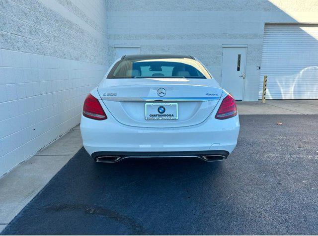 used 2017 Mercedes-Benz C-Class car, priced at $14,999