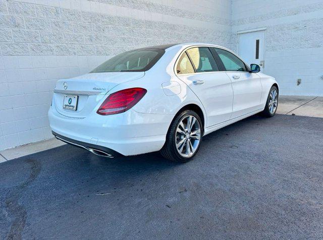 used 2017 Mercedes-Benz C-Class car, priced at $14,999