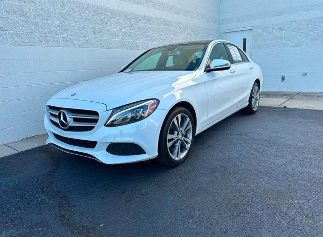 used 2017 Mercedes-Benz C-Class car, priced at $14,999