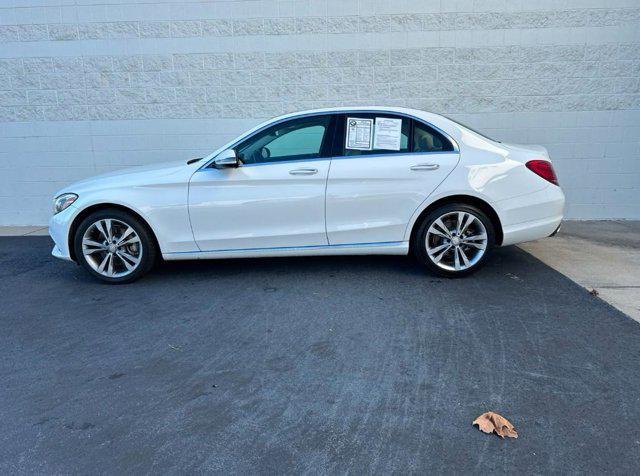 used 2017 Mercedes-Benz C-Class car, priced at $14,999