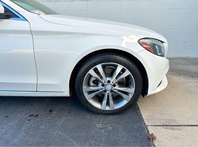 used 2017 Mercedes-Benz C-Class car, priced at $14,999