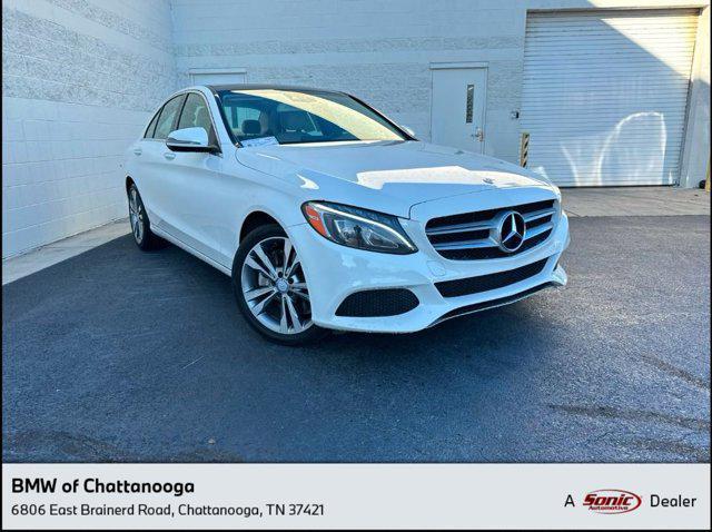 used 2017 Mercedes-Benz C-Class car, priced at $14,999