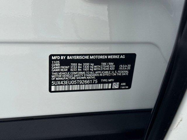 new 2026 BMW X5 PHEV car, priced at $86,100