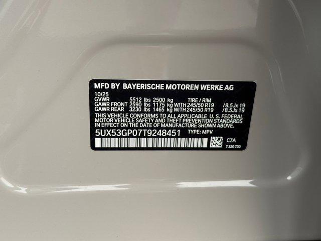 new 2026 BMW X3 car, priced at $58,535