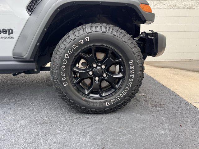 used 2021 Jeep Wrangler car, priced at $30,599