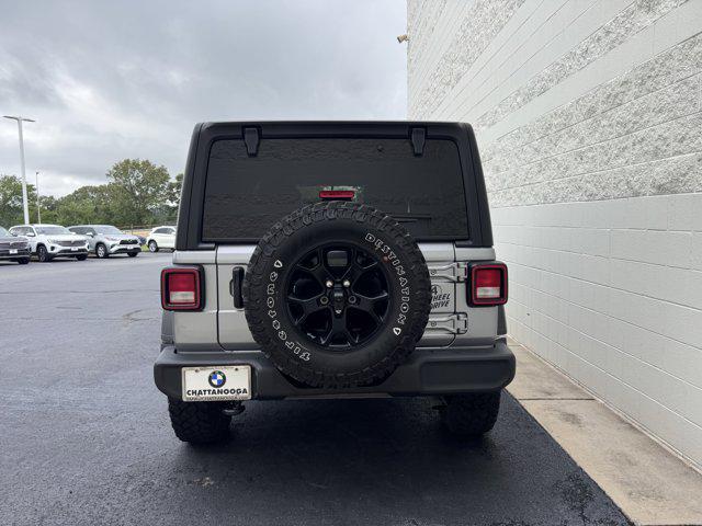 used 2021 Jeep Wrangler car, priced at $30,599