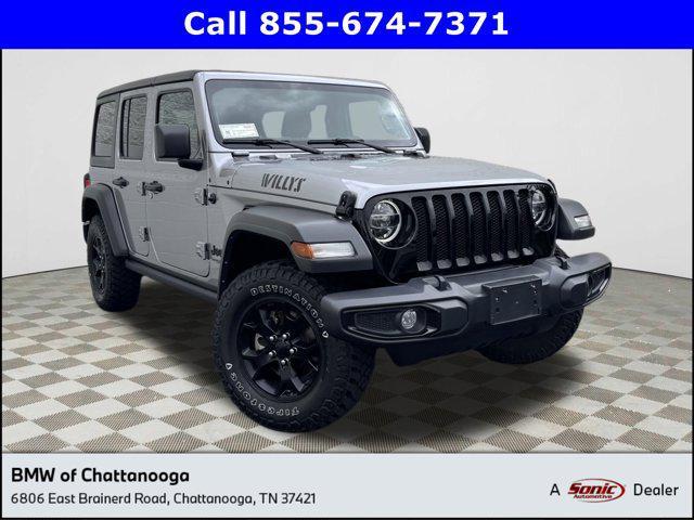 used 2021 Jeep Wrangler car, priced at $30,599