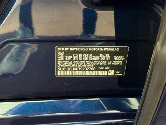 new 2026 BMW X5 car, priced at $82,325