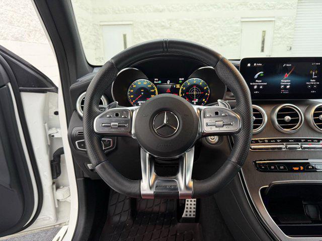 used 2022 Mercedes-Benz AMG GLC 43 car, priced at $44,498