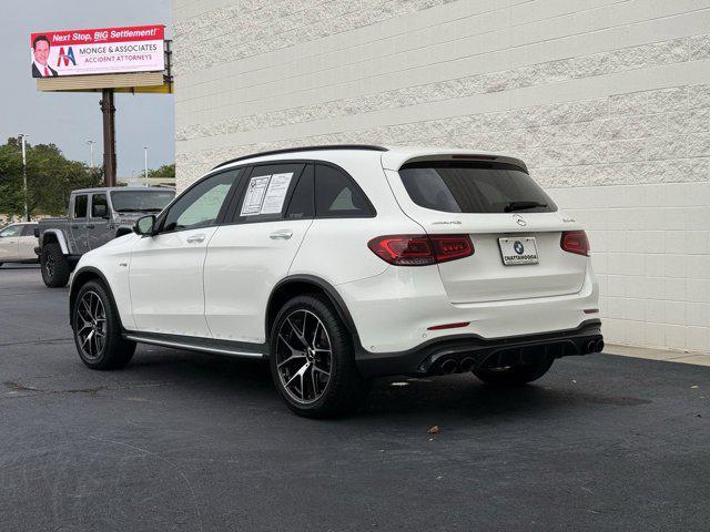 used 2022 Mercedes-Benz AMG GLC 43 car, priced at $44,498
