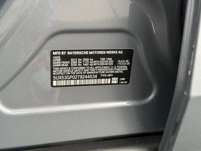 new 2026 BMW X3 car, priced at $55,425